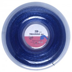 Triangle 3D Hdc Blue Twister corda triangolare spirale tennis copoly made in Germany tennis string